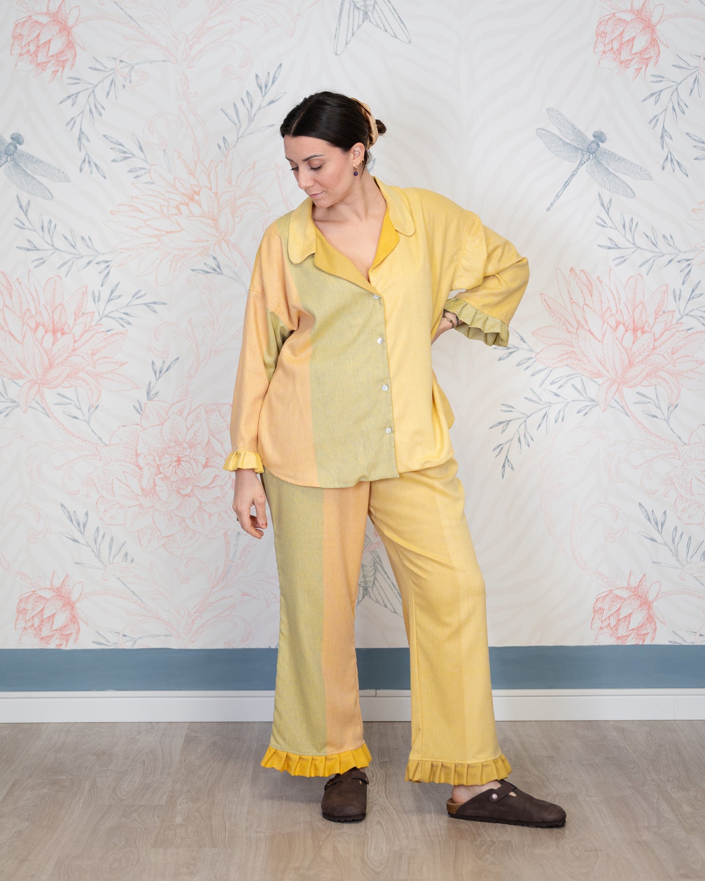 Completo Gala canarino