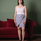 Gonna Vela - Gessato maxi