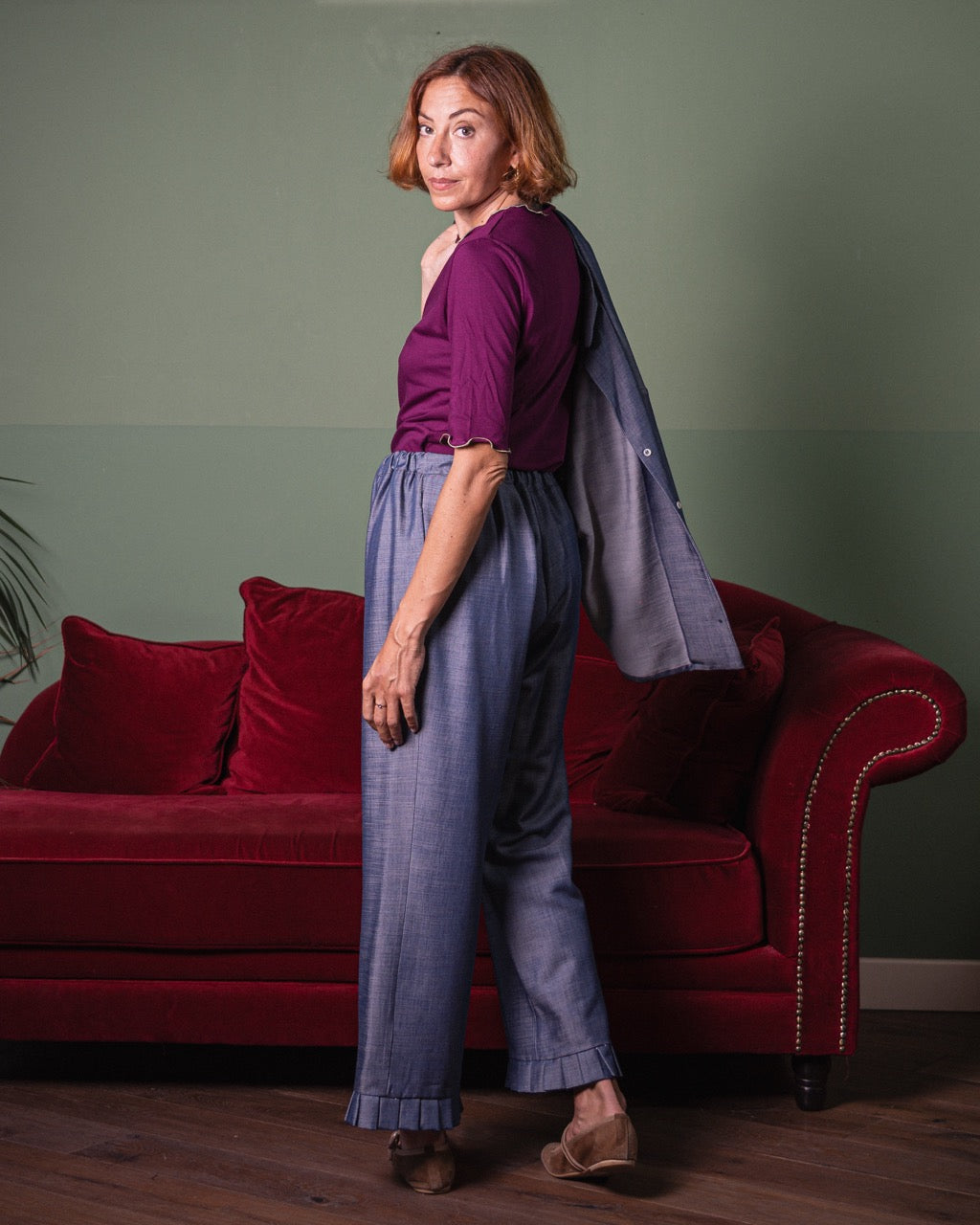Camicia Gala - denim seta
