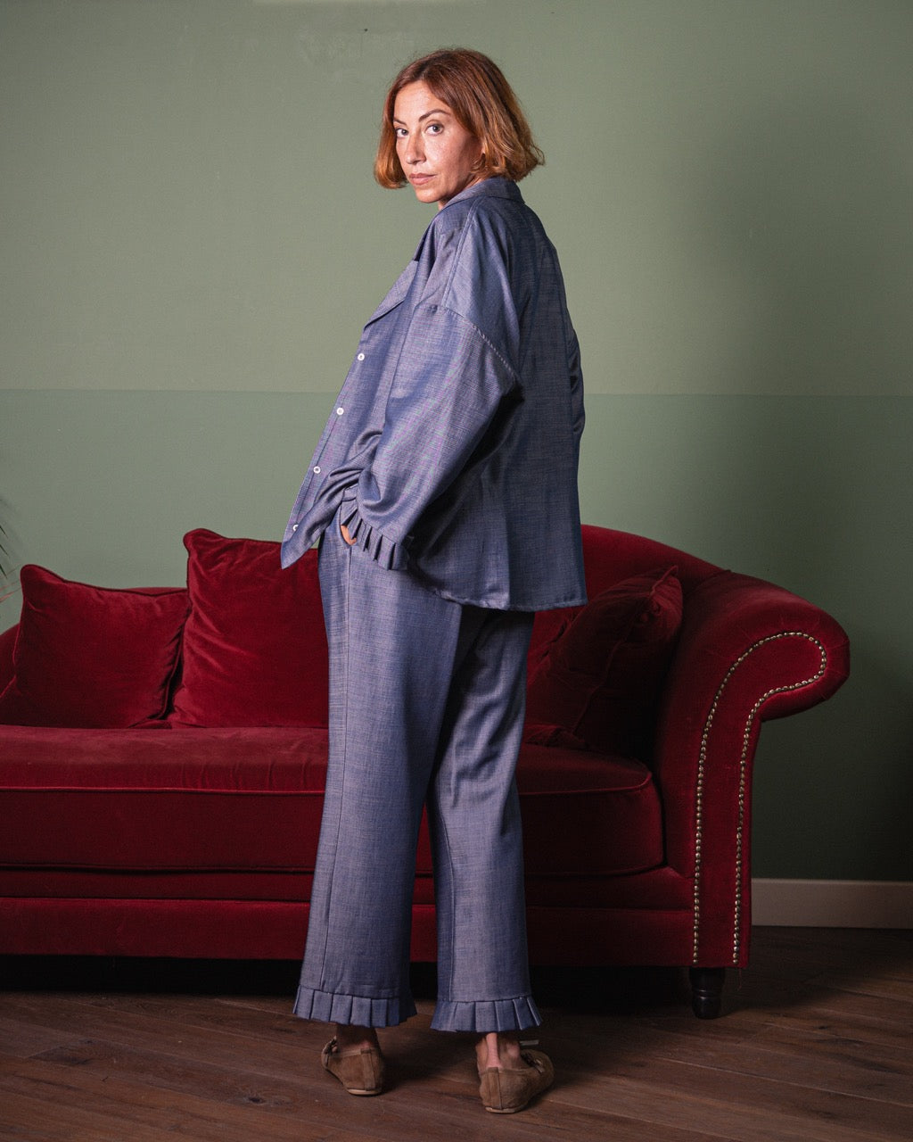 Camicia Gala - denim seta