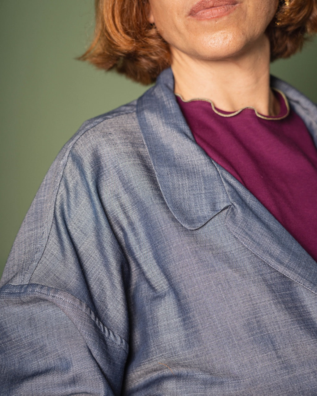 Camicia Gala - denim seta
